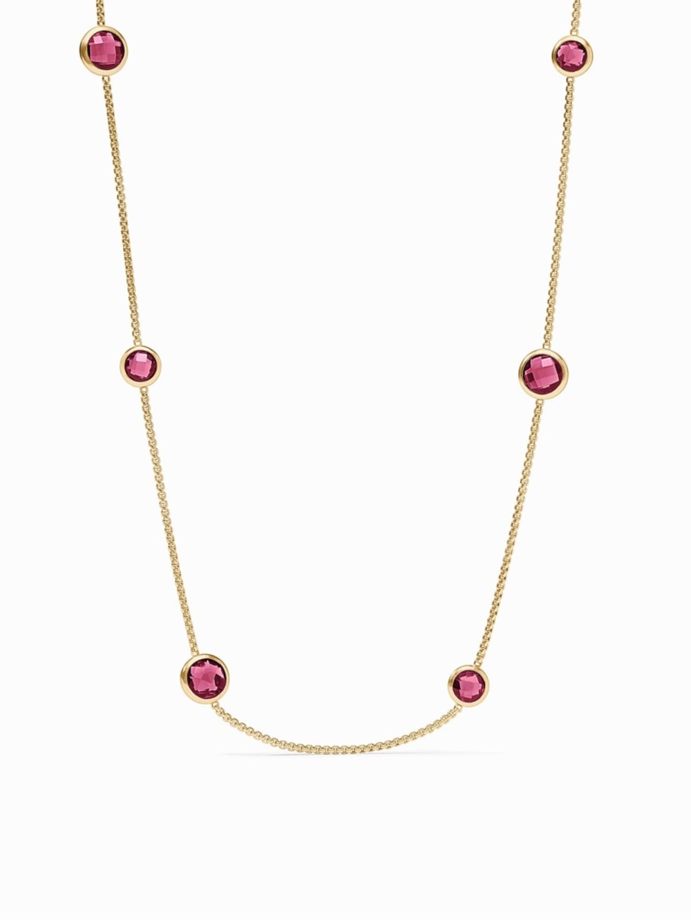 NWOT Julie Vos Rainbow Station Necklace